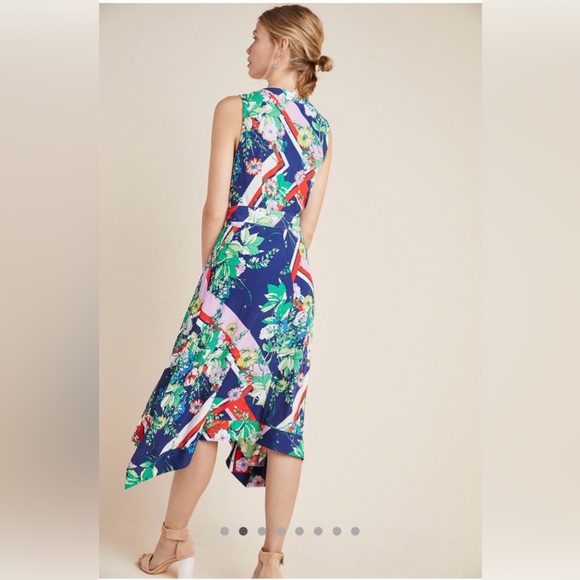 Maeve Anthropologie Spirited Midi Dress - Picture 3 of 13